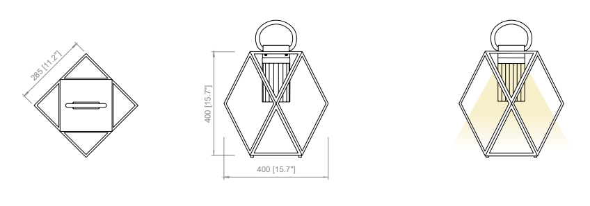 Технические характеристики и чертежи Contardi Lighting Muse Технические характеристики и чертежи Contardi Lighting Muse